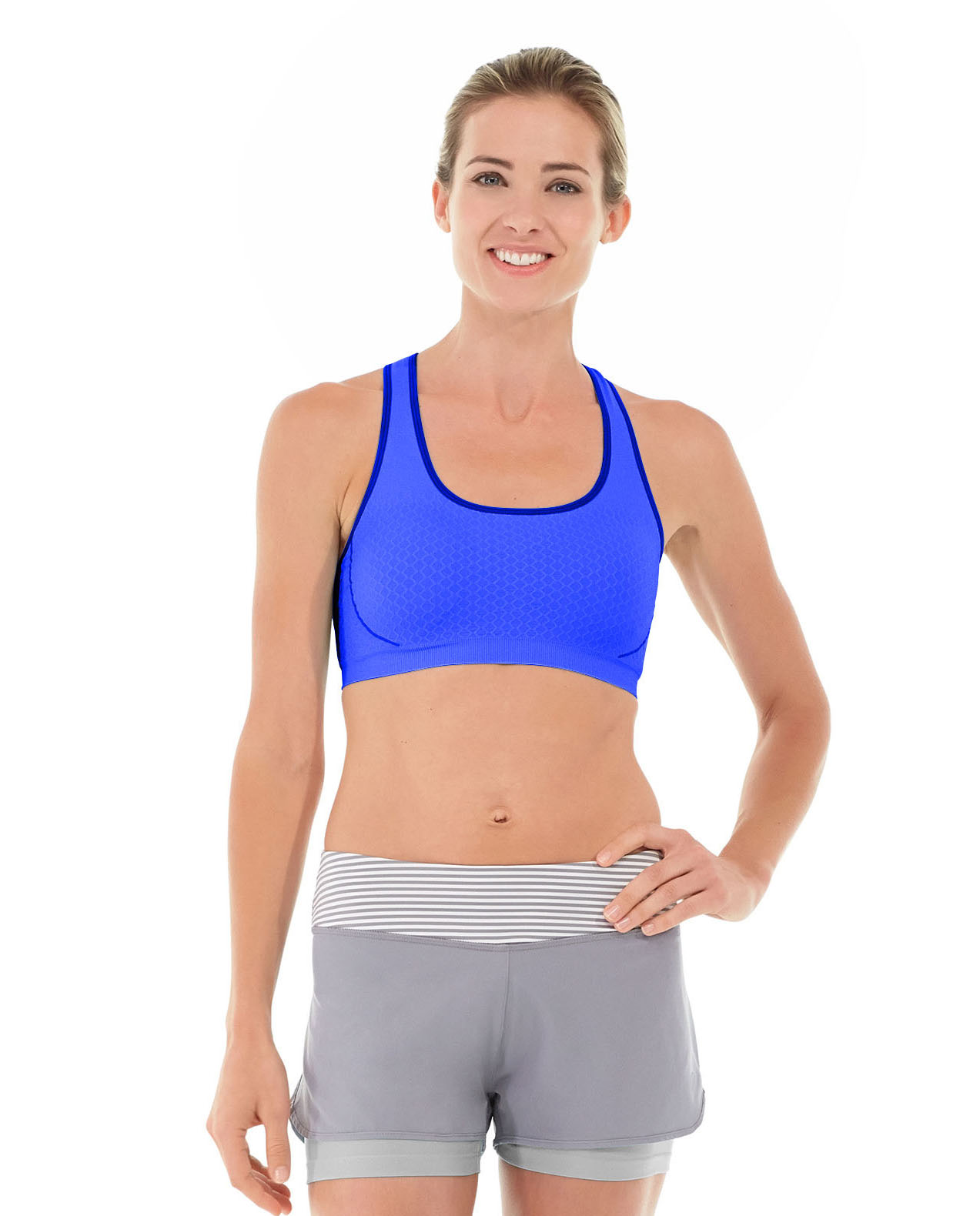 wb02-blue_main.jpg Erica Evercool Sports Bra - Image 1
